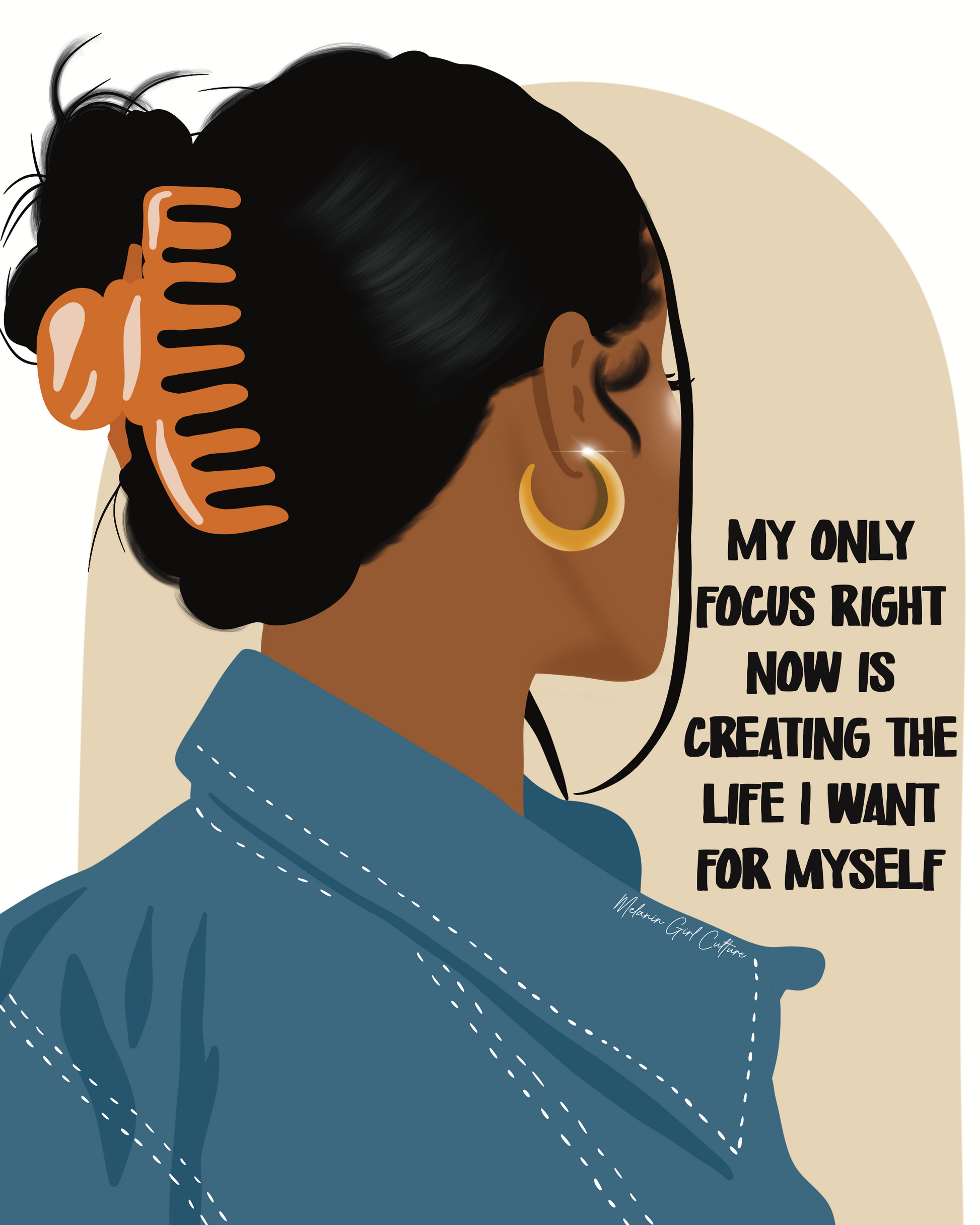Focus Art Print