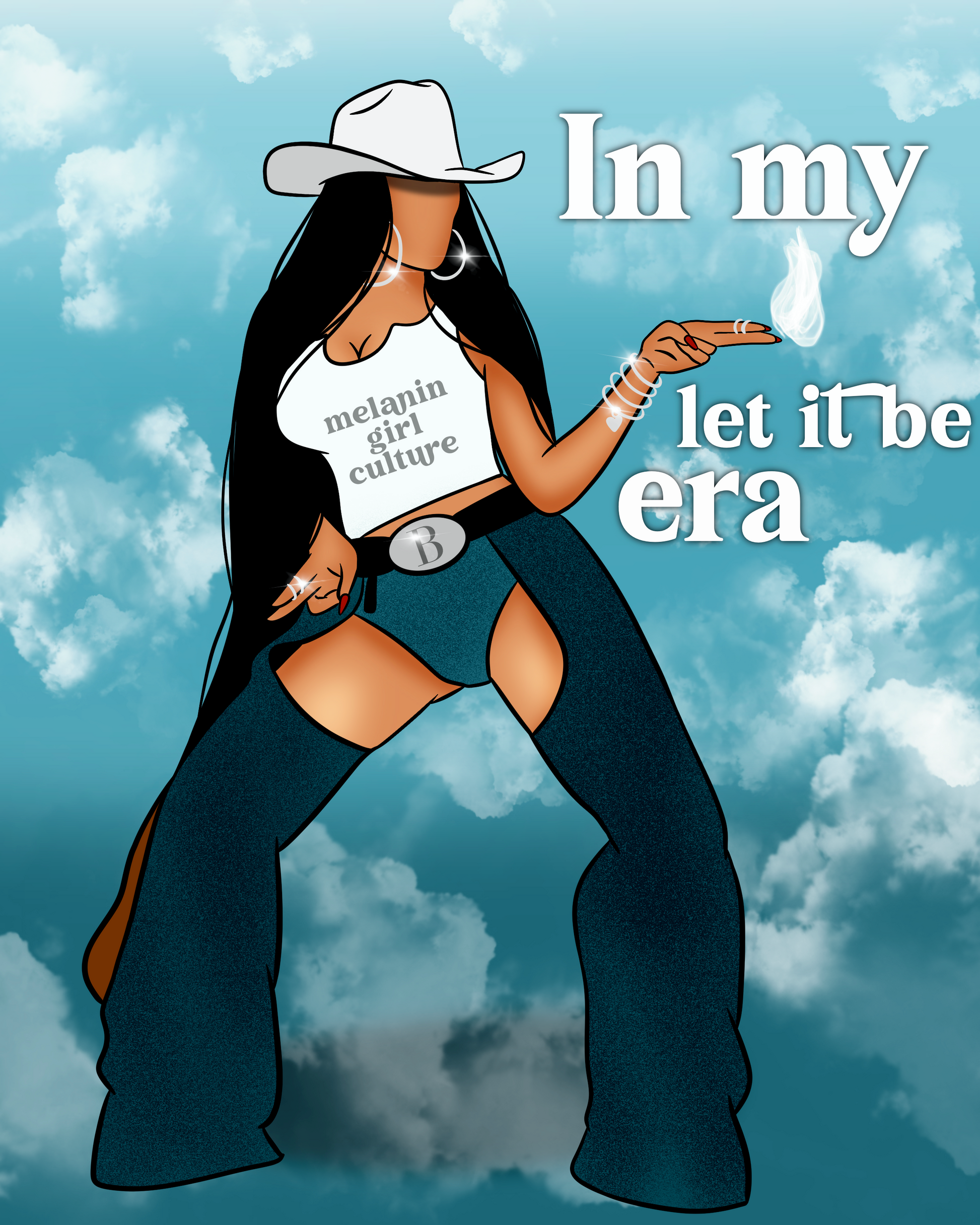 In my let it be era Art Print