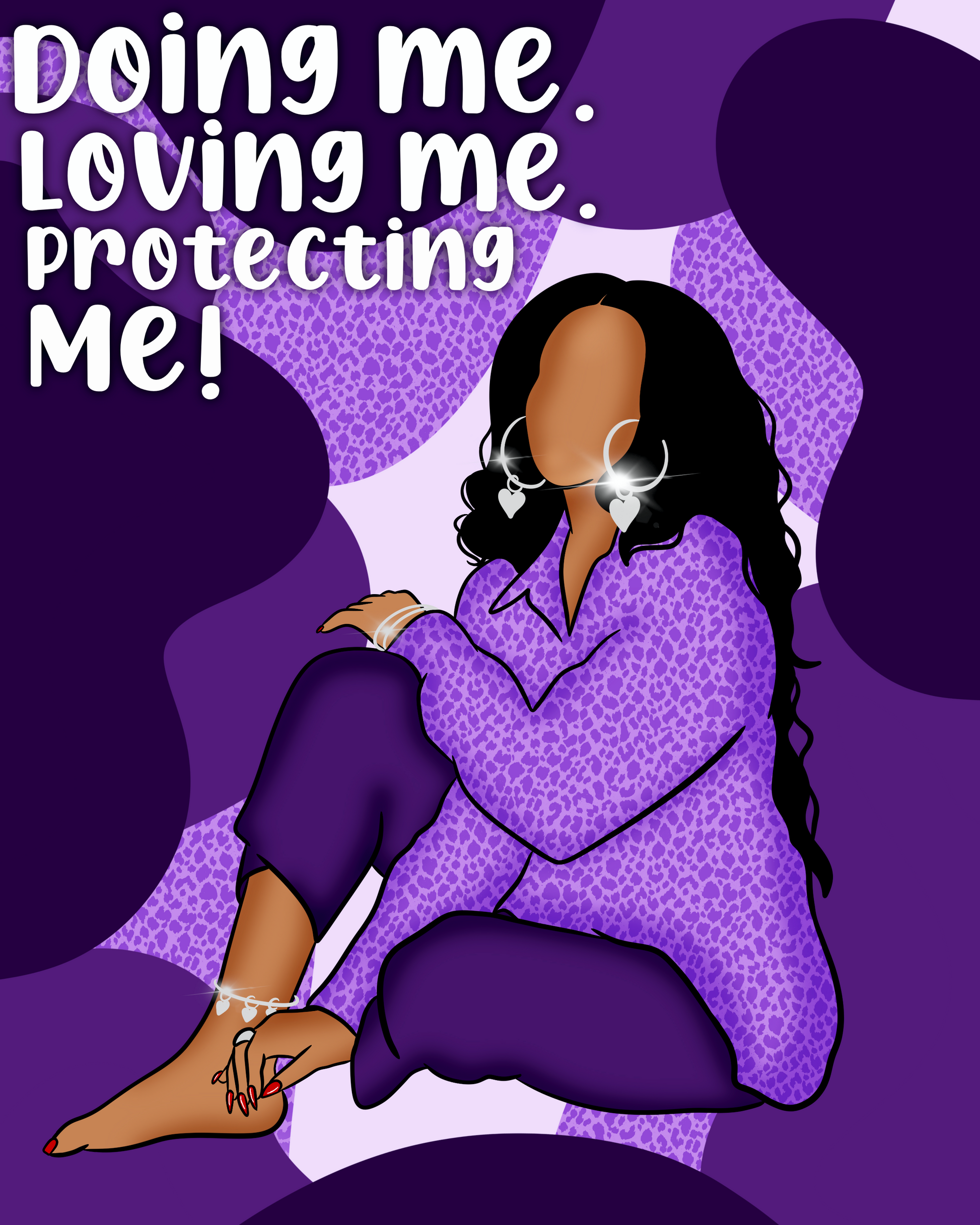 Protecting me Art print