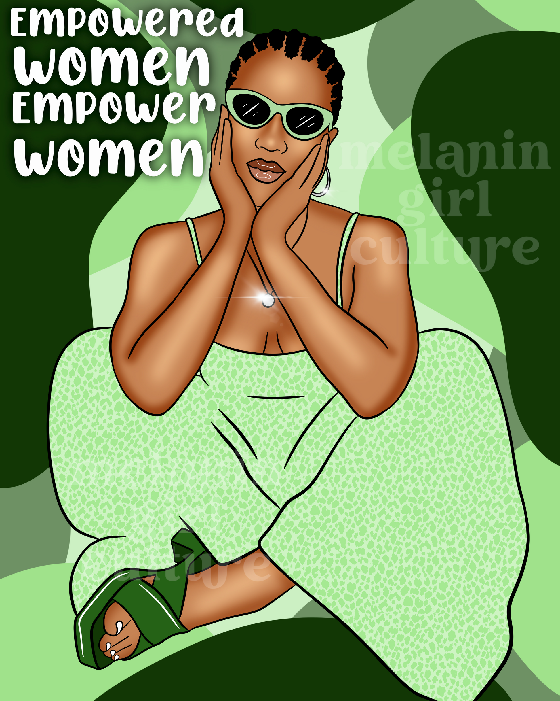 Empower women Art print