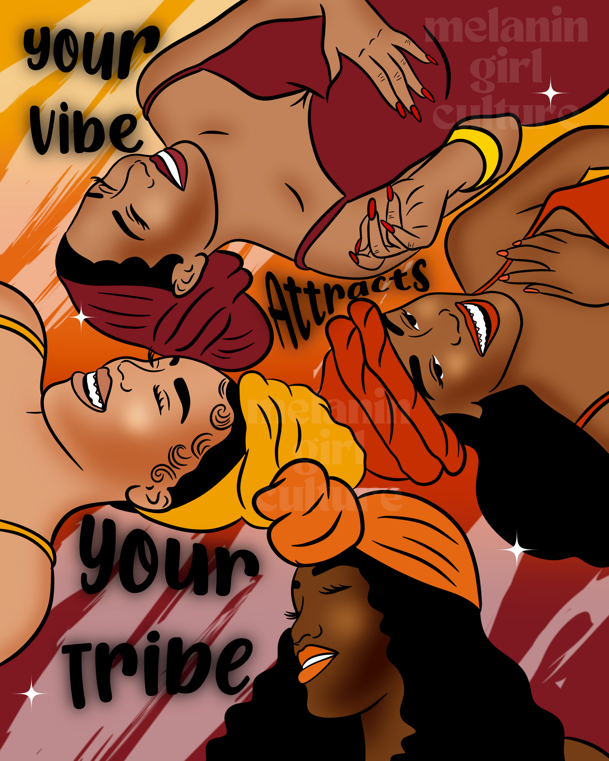 Your tribe Art Print