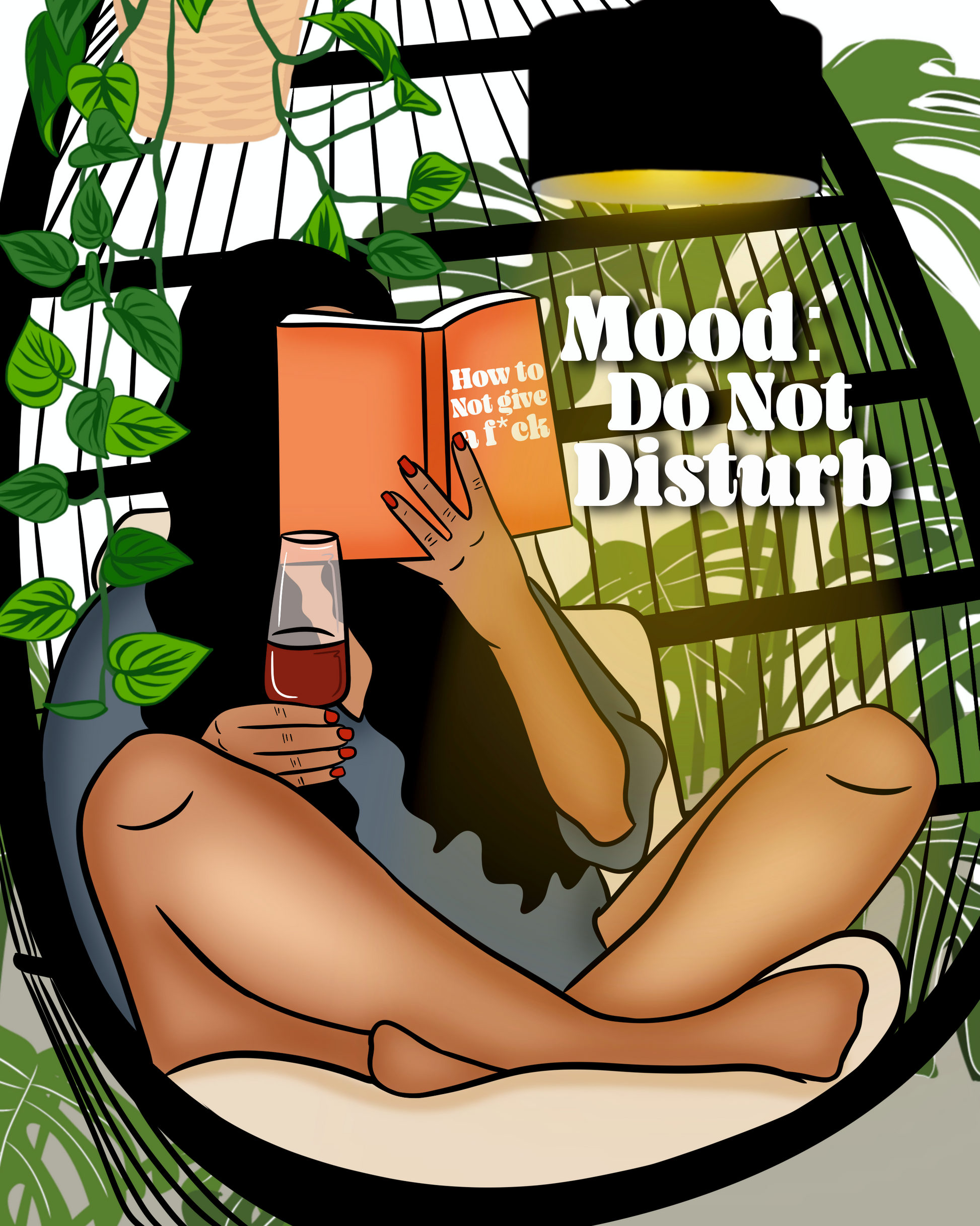 Do not disturb Art Print