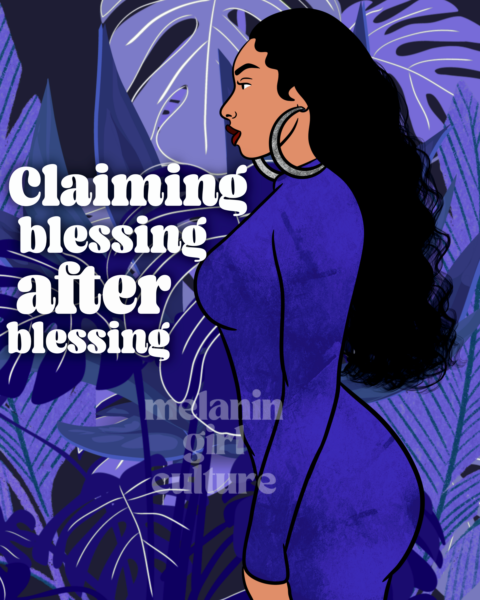 Blessing after blessing Art Print