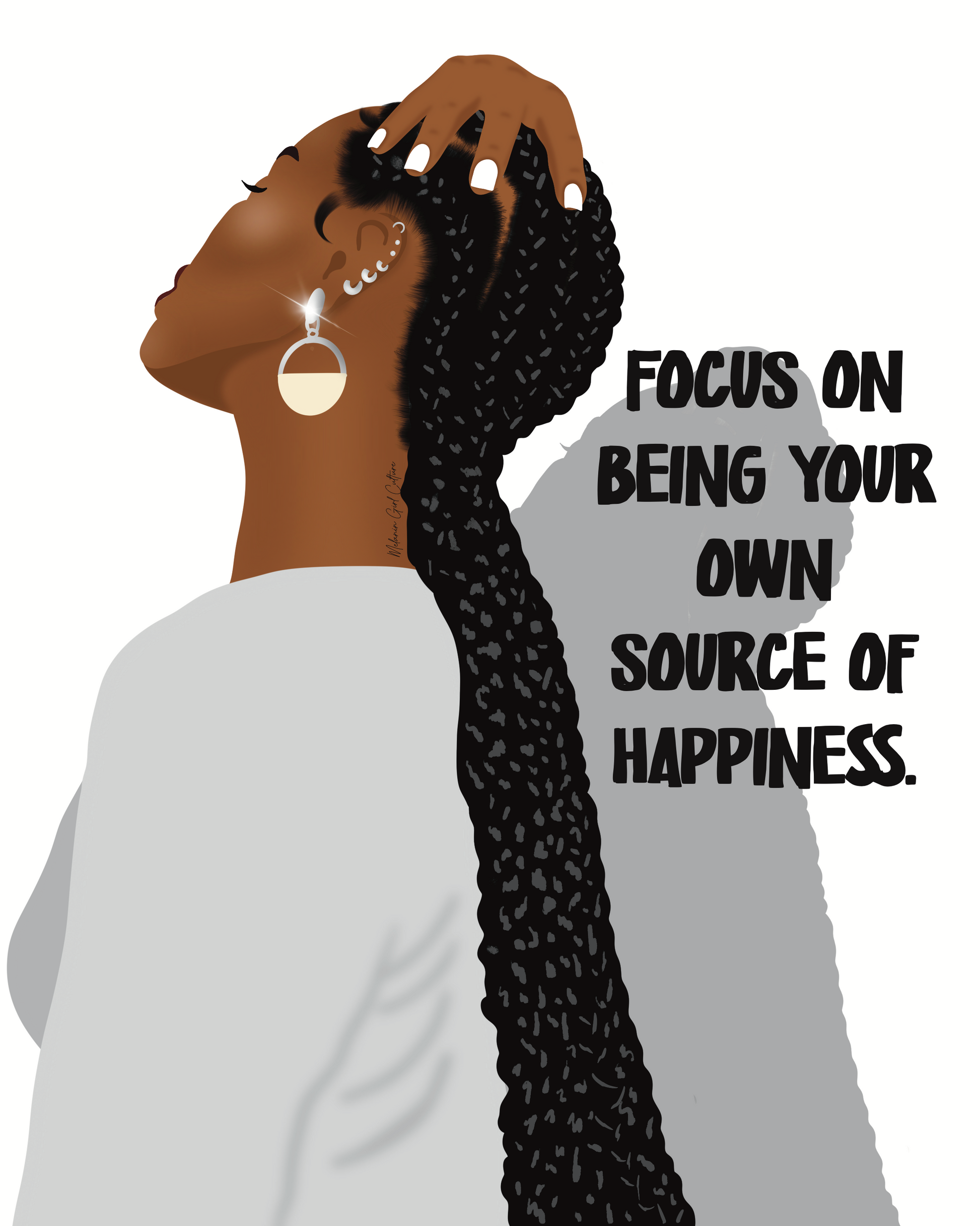 Your own happiness Art Print