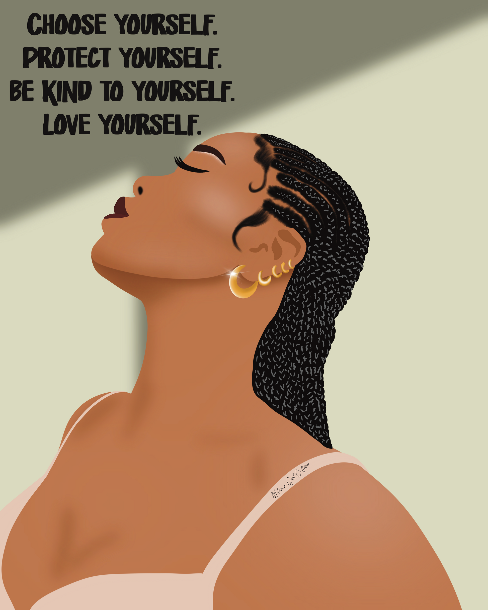 Choose yourself Art Print