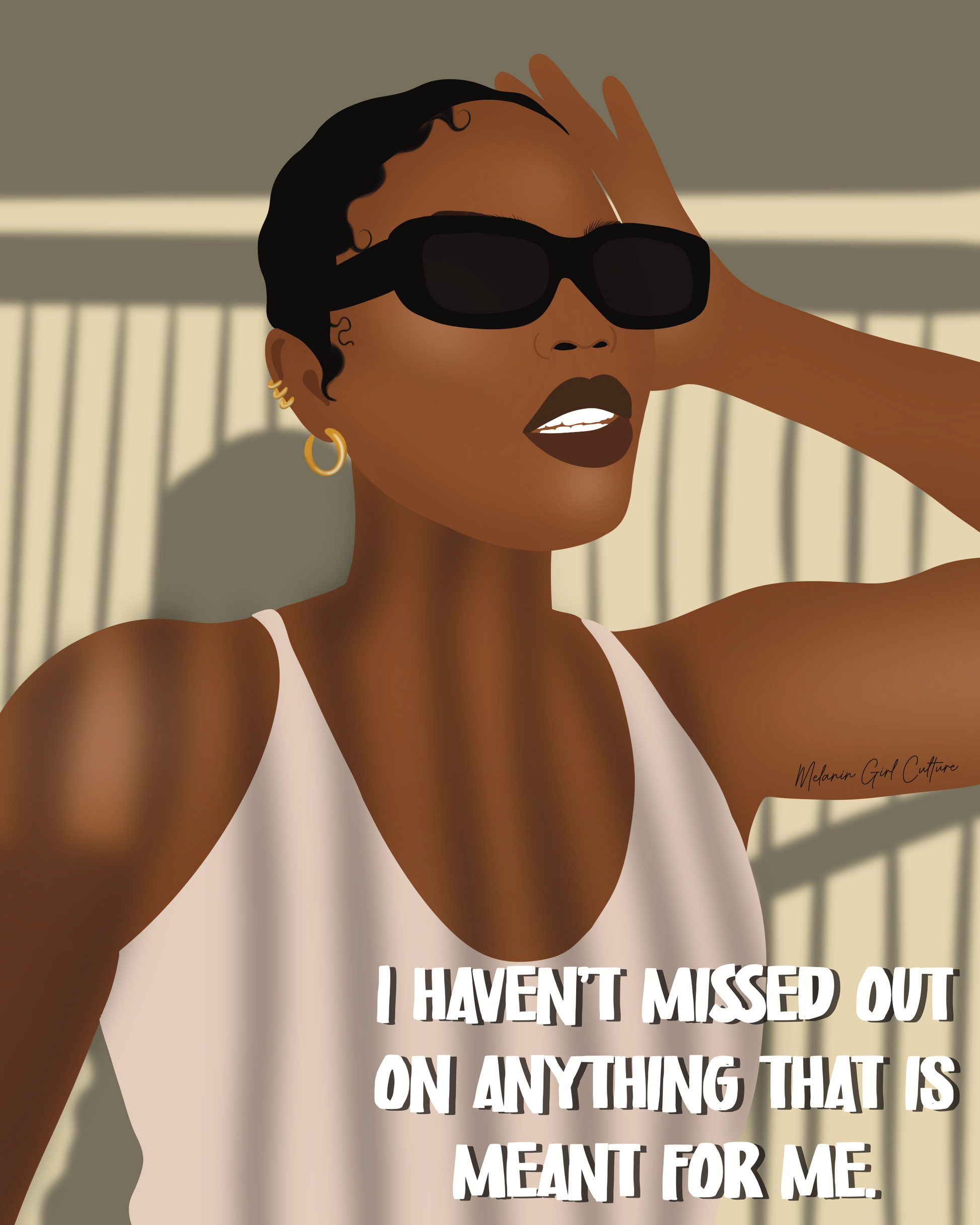 Meant for me Art Print