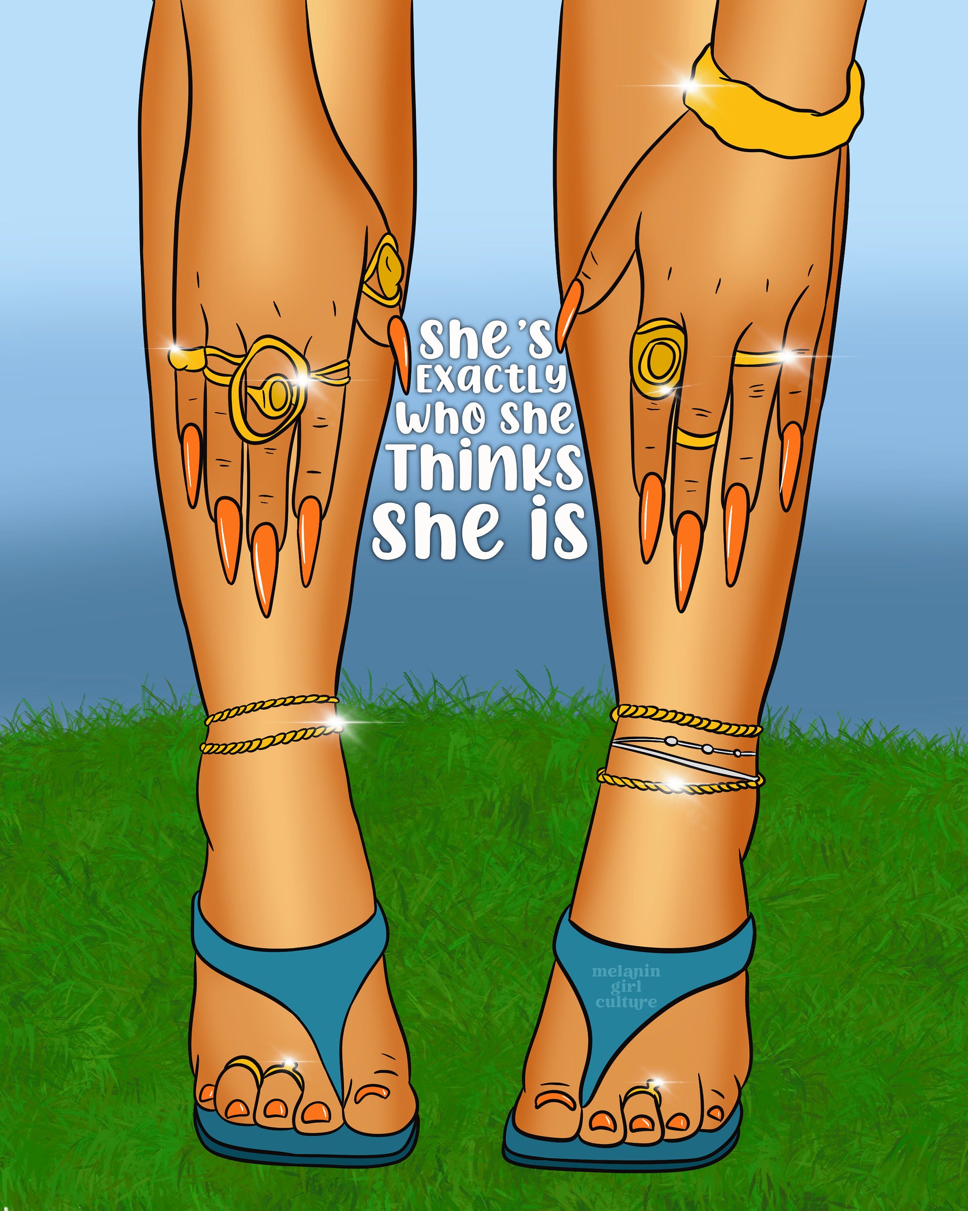 She is Art Print
