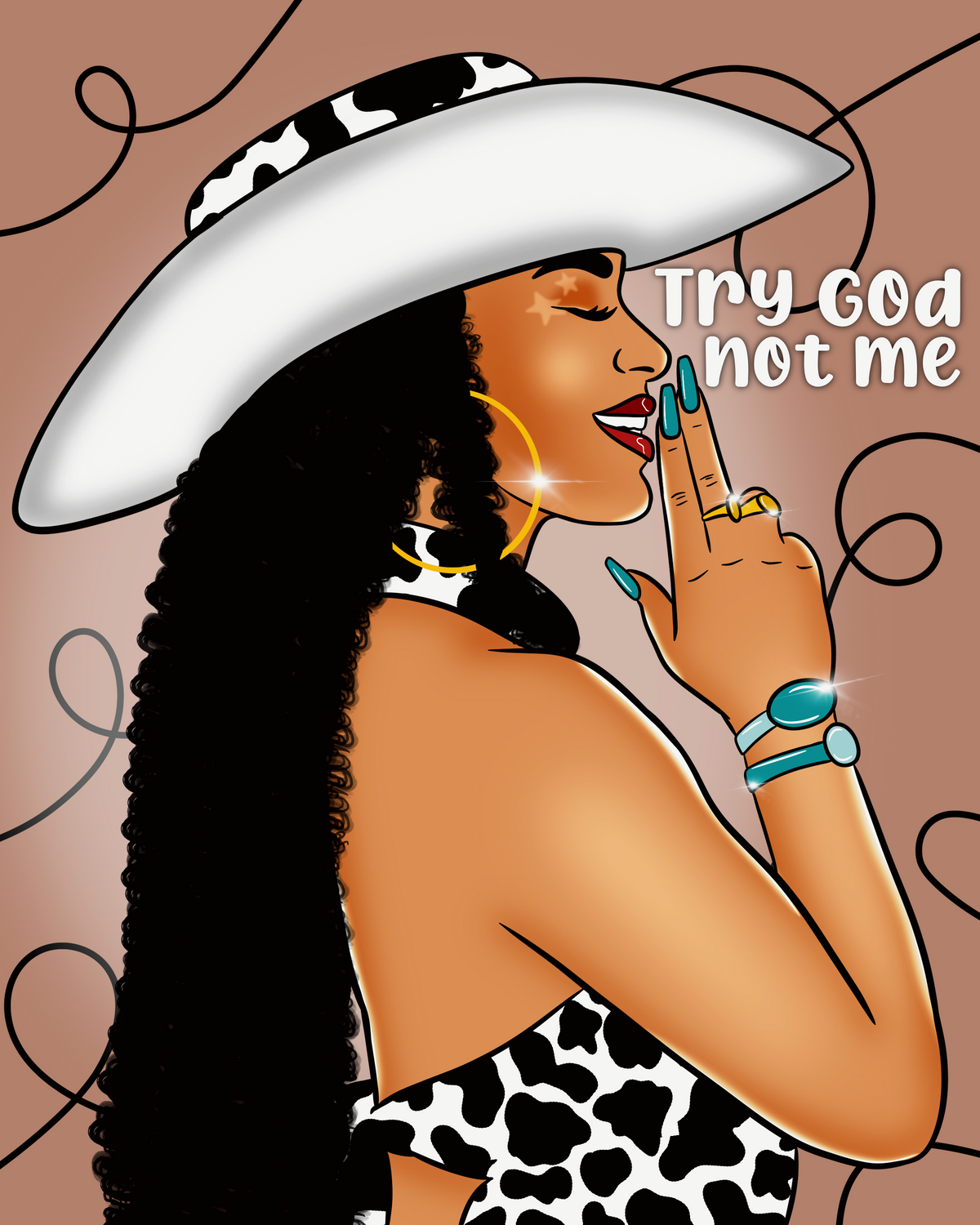 Try God Art Print