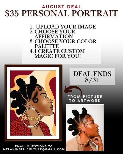August Deal: Custom Personal Portrait