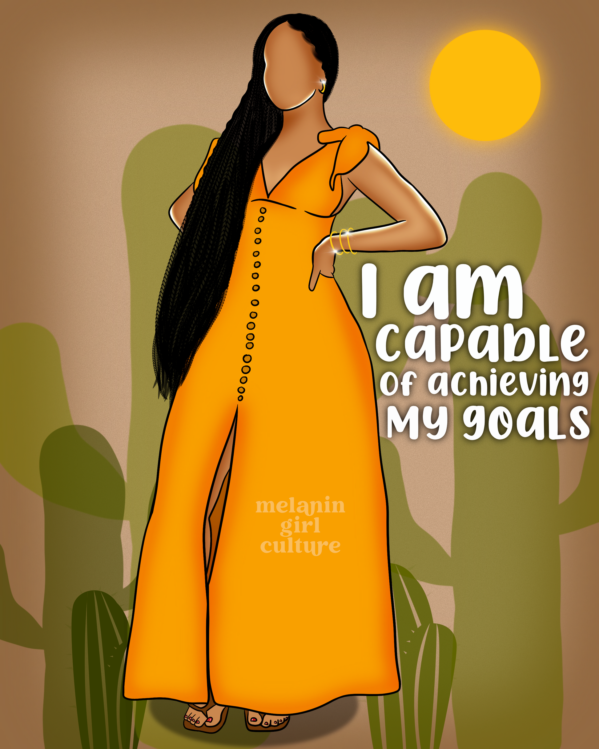 I am capable Art Print