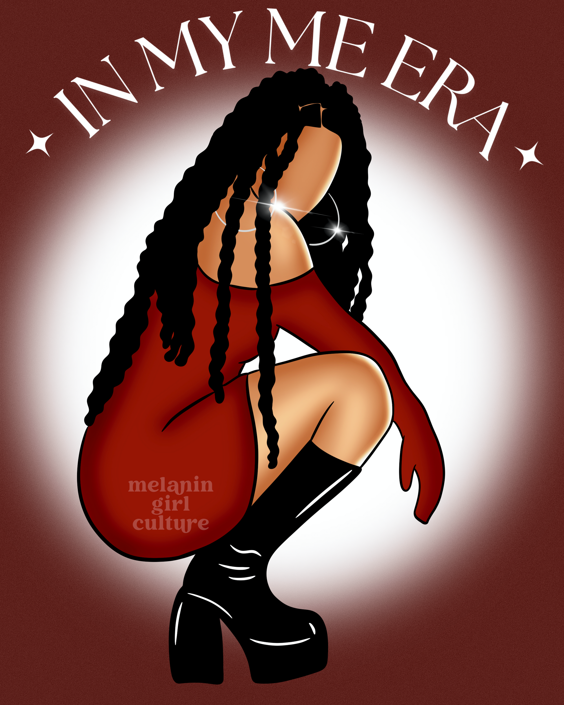 In my me era Art Print