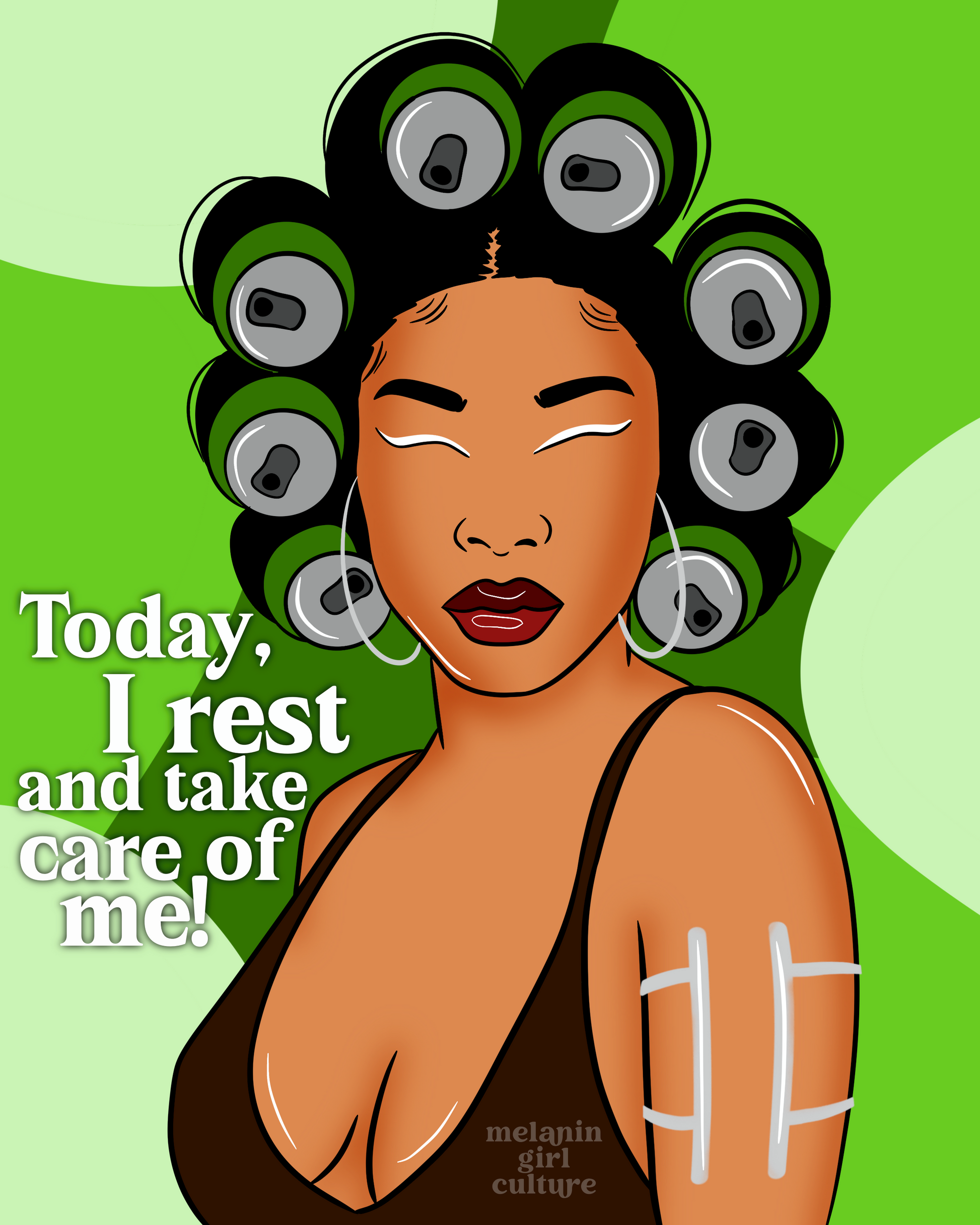 Today I rest Art Print