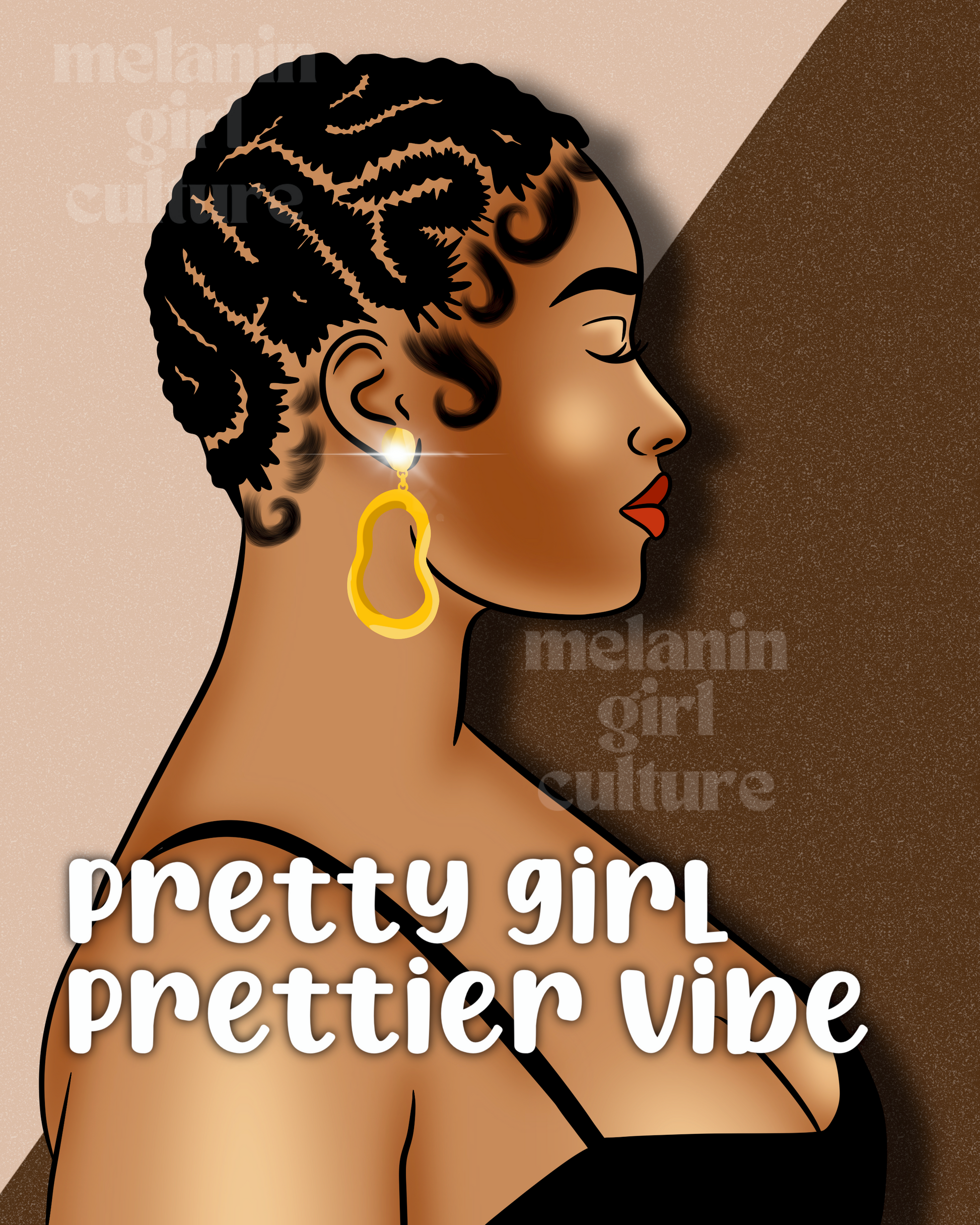 Prettier vibe Art Print