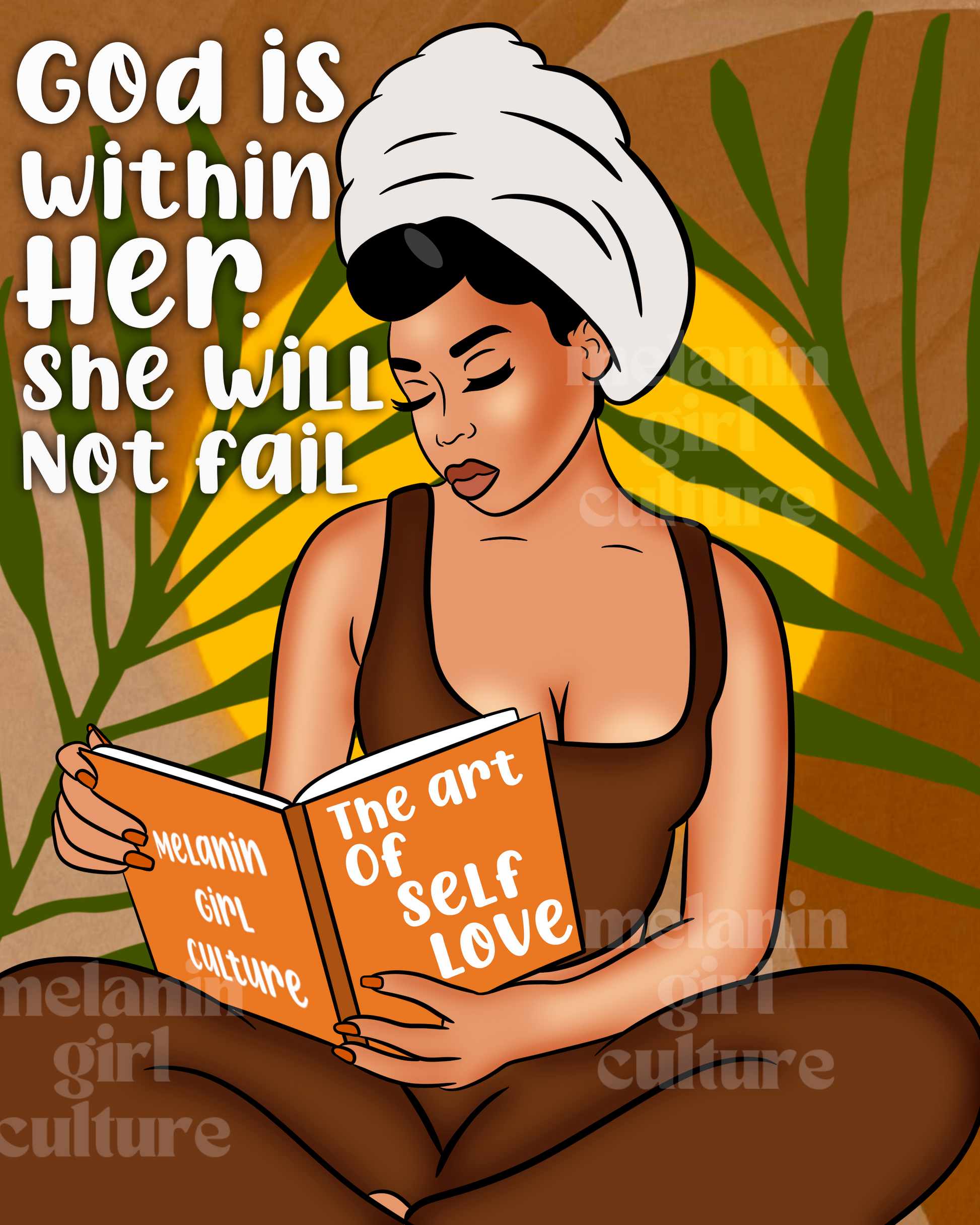 God is within her Art Print