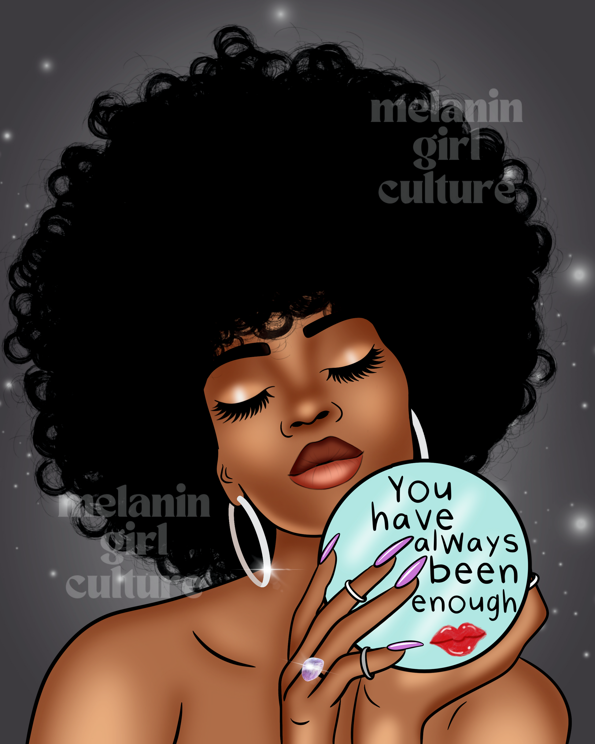Enough Art Print