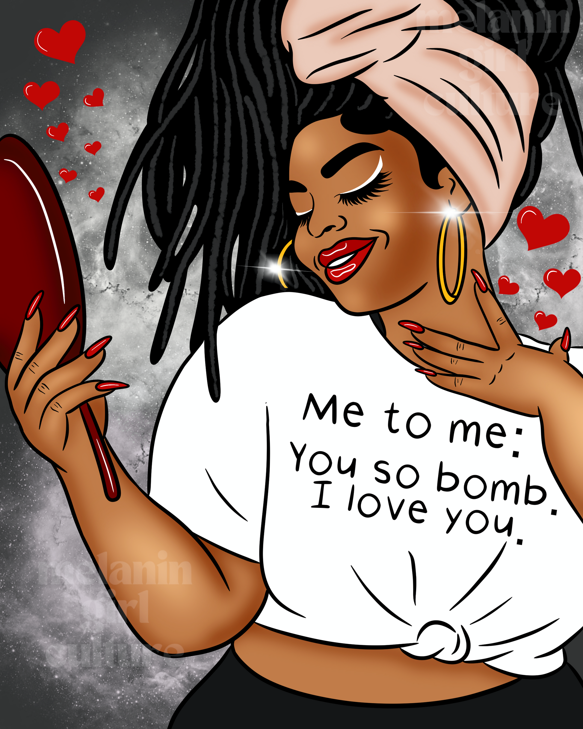 Me to me Art Print