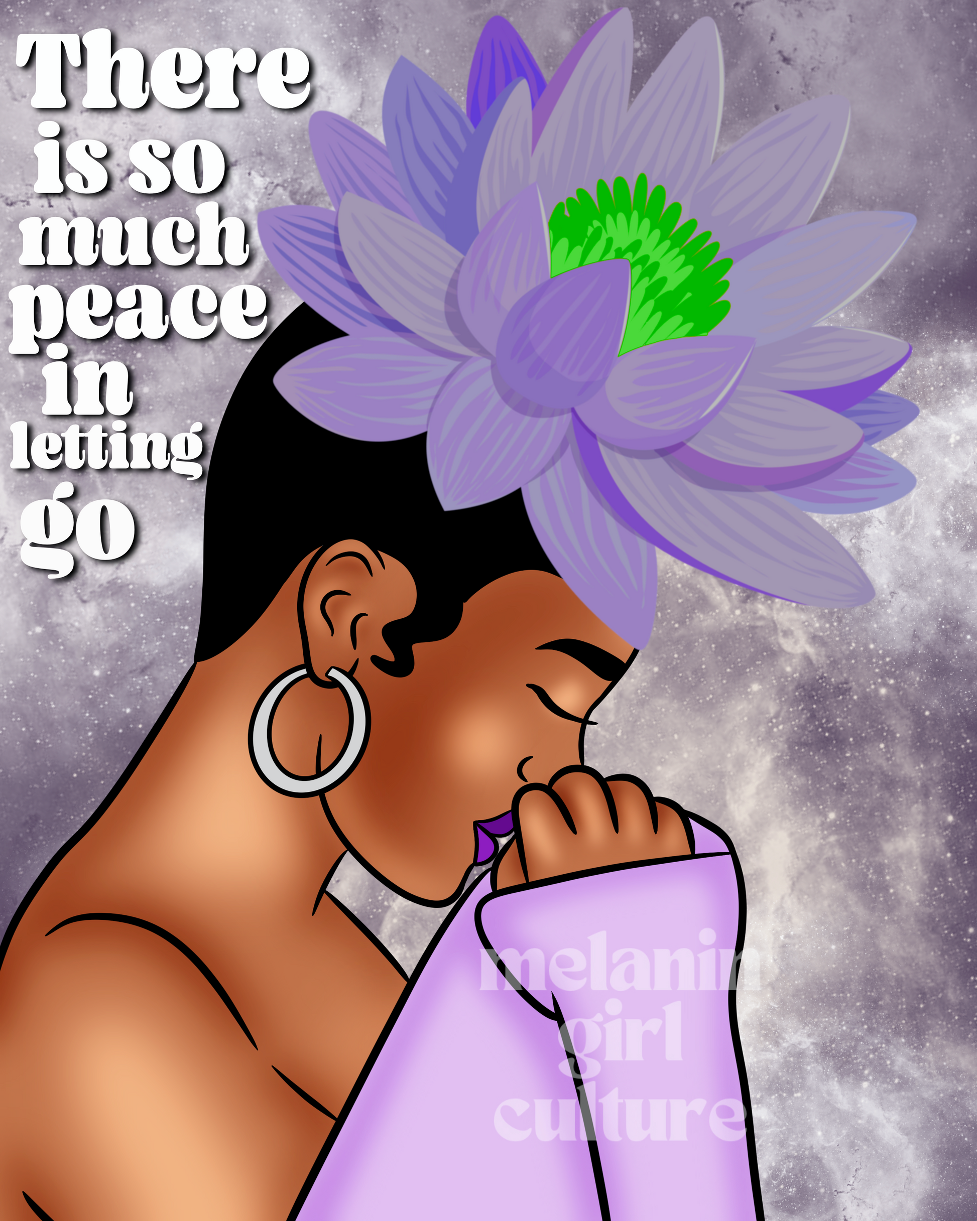 Let it go Art Print