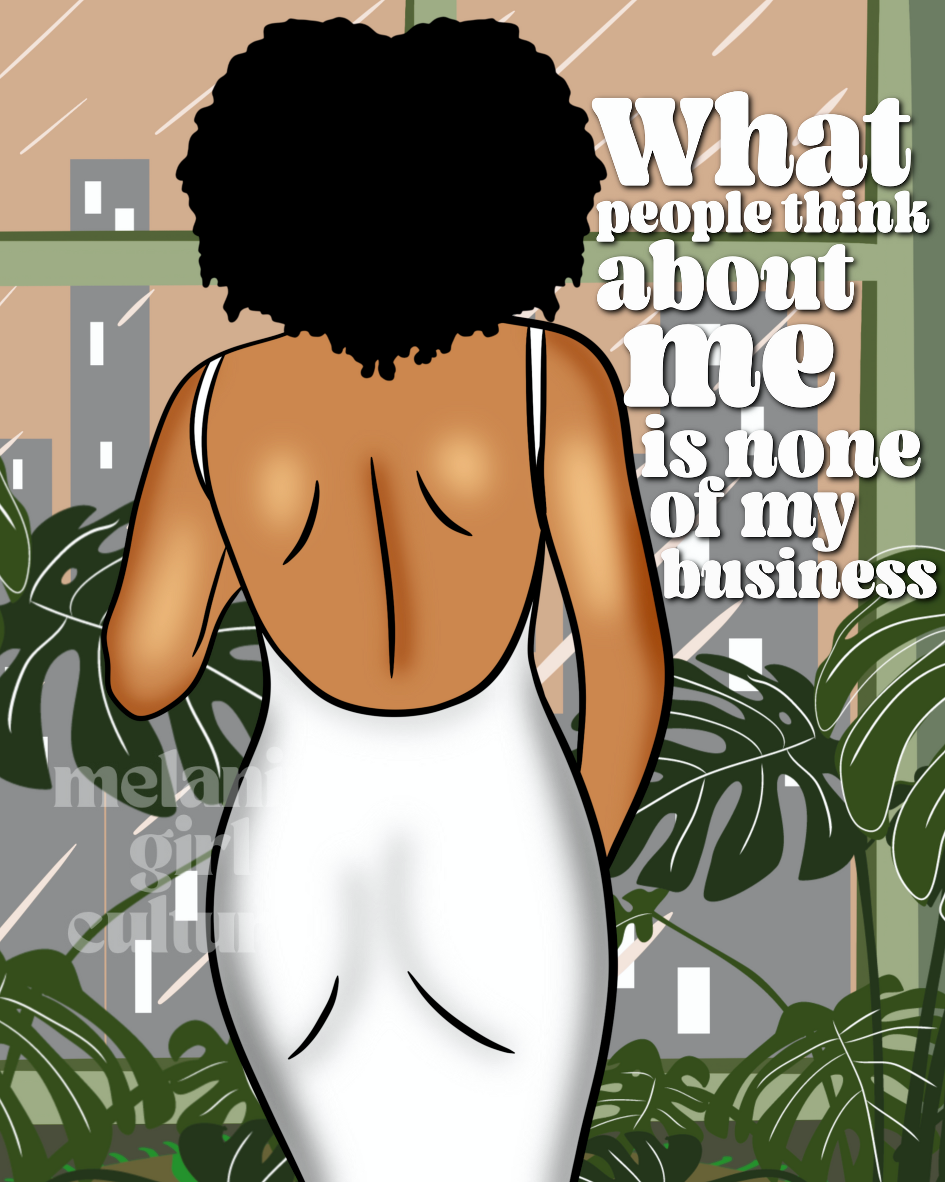 None of my business Art Print