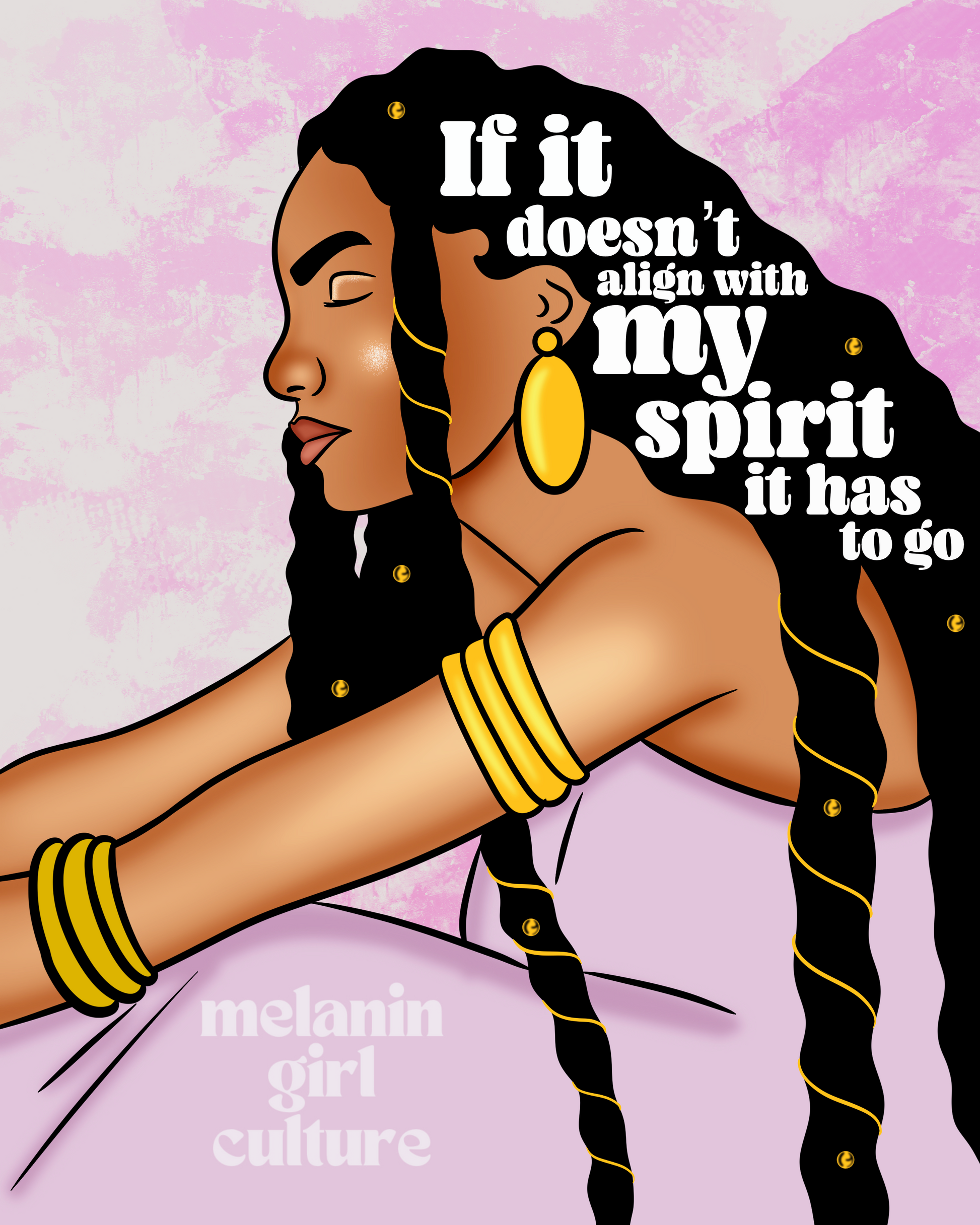My spirit Art Print